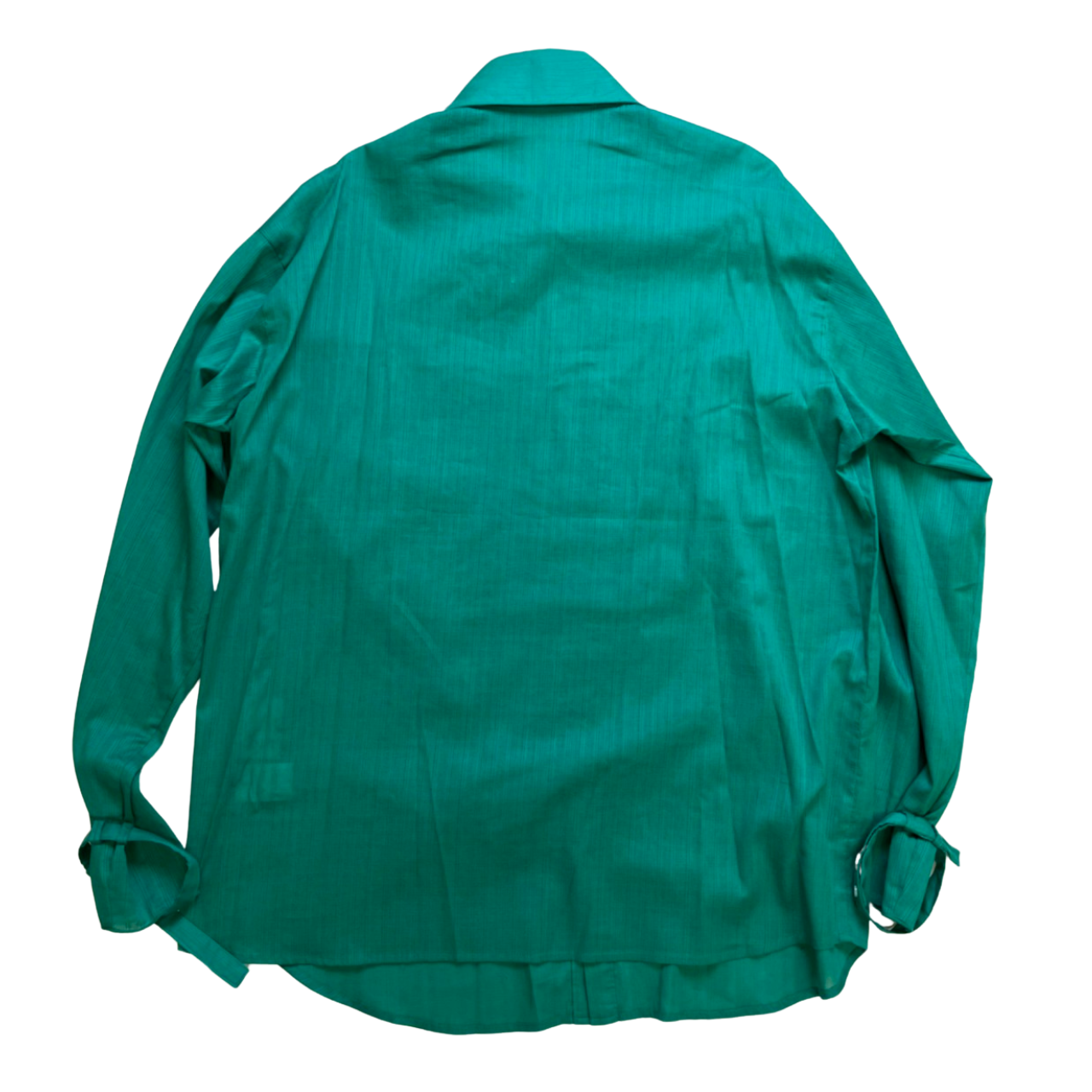 コットン60Sドビーフリルピンタックシャツ GREEN OPTRICO03A