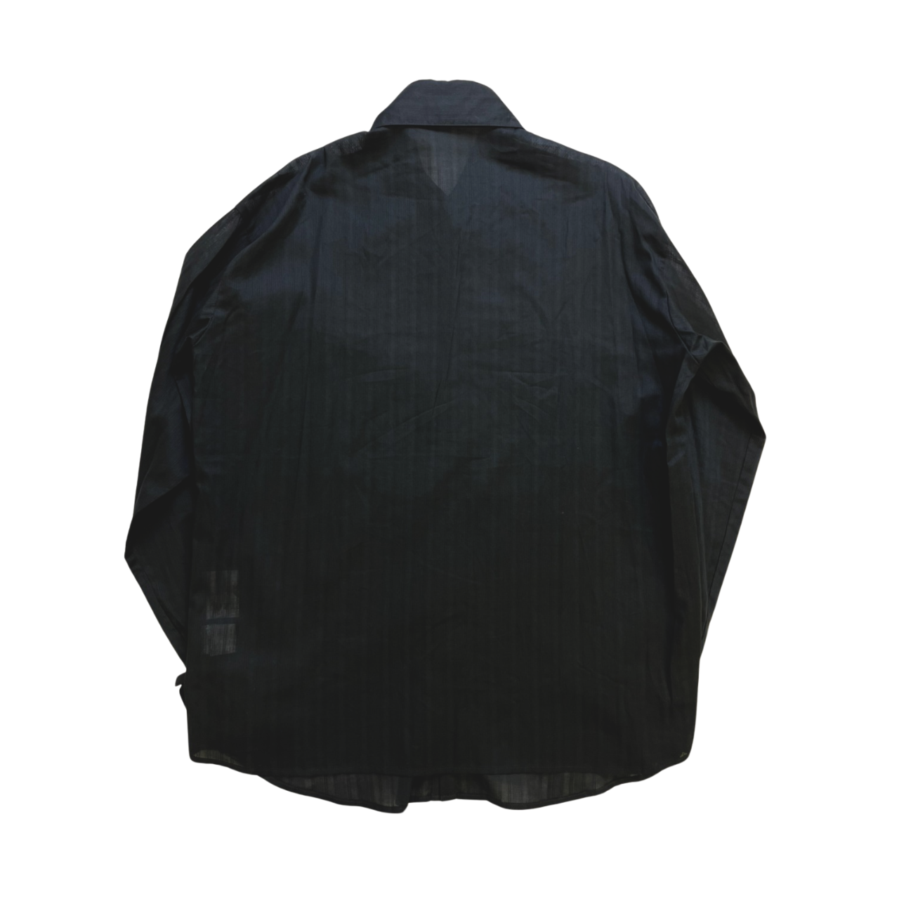 コットン60Sドビーフリルピンタックシャツ BLACK OPTRICO03A