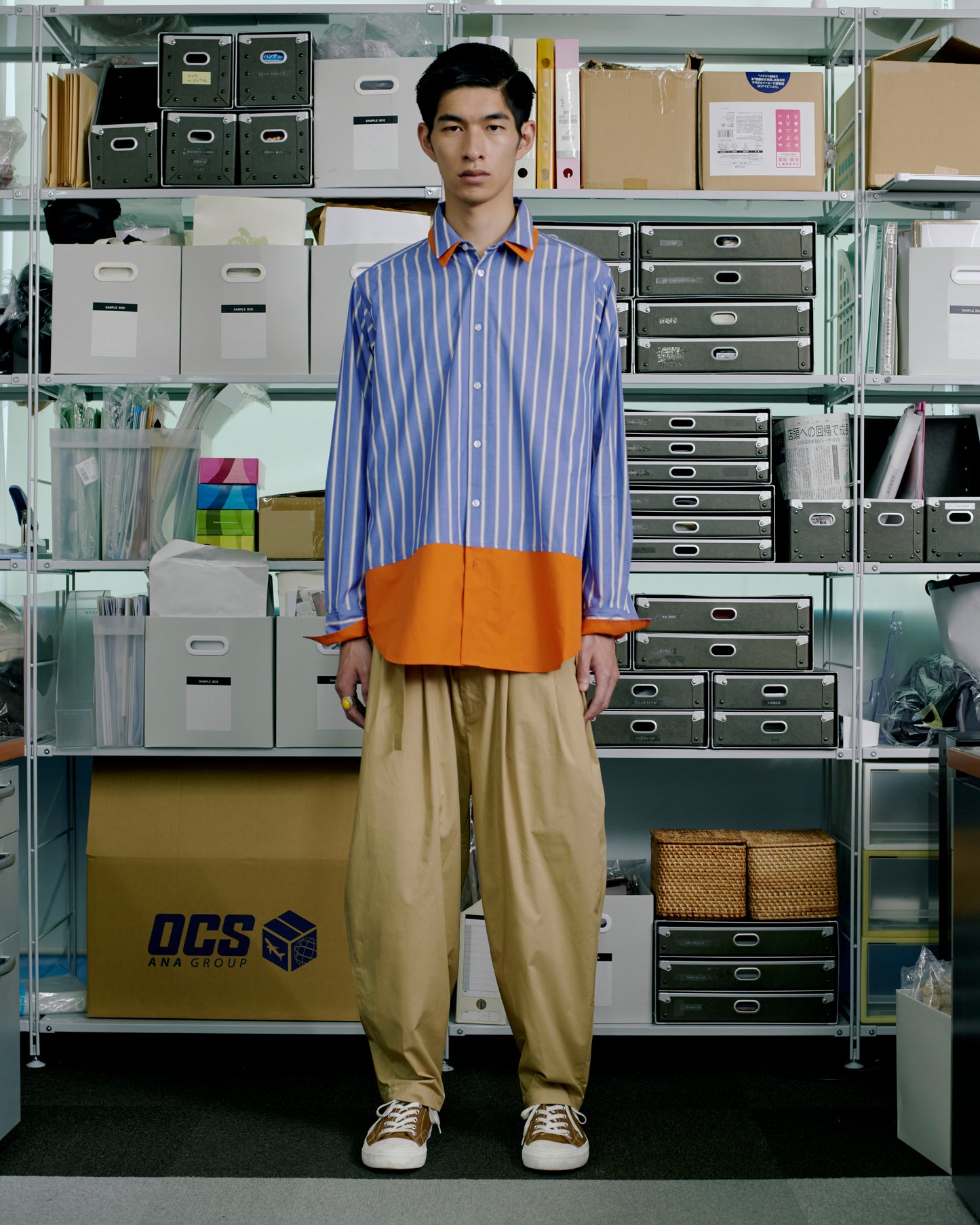 タイプライターテーパードパンツ OPTRICO09TAPT
